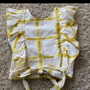 Chandamama ruffle sleeveless top Size 8